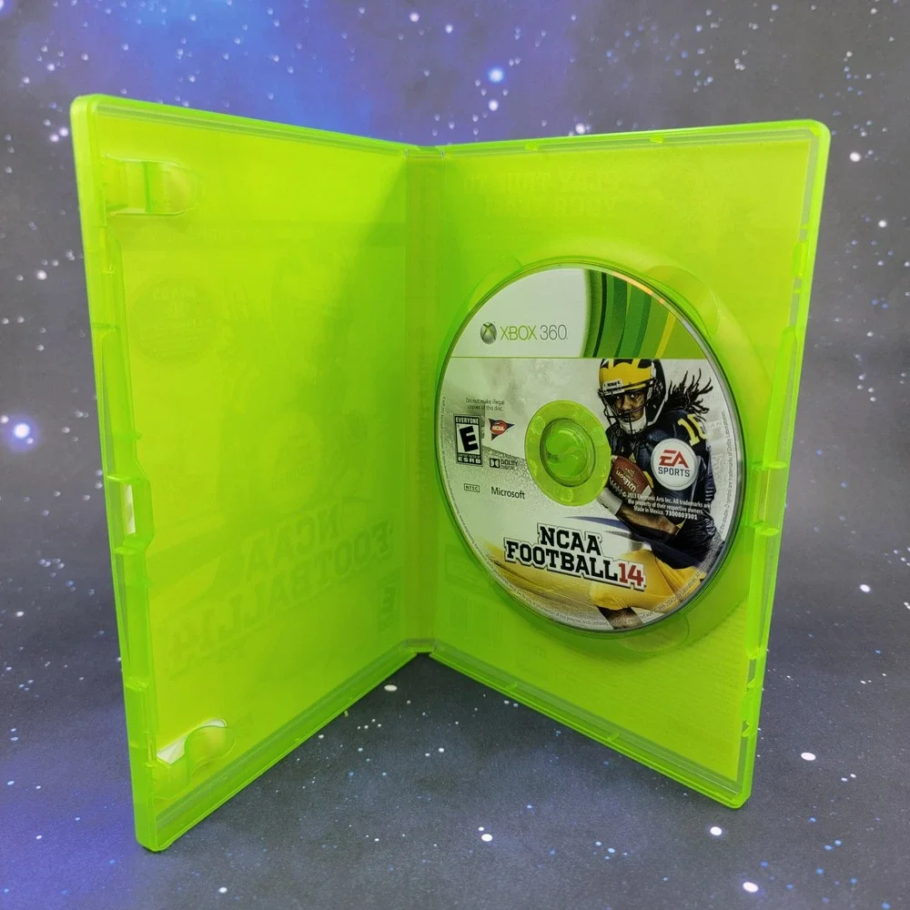 EA Sports NCAA Football 14 Xbox 360 Video Game Denard Robinson Cover No Manual B
